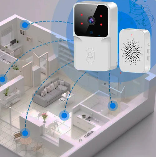 Campainha Inteligente Câmera Wifi